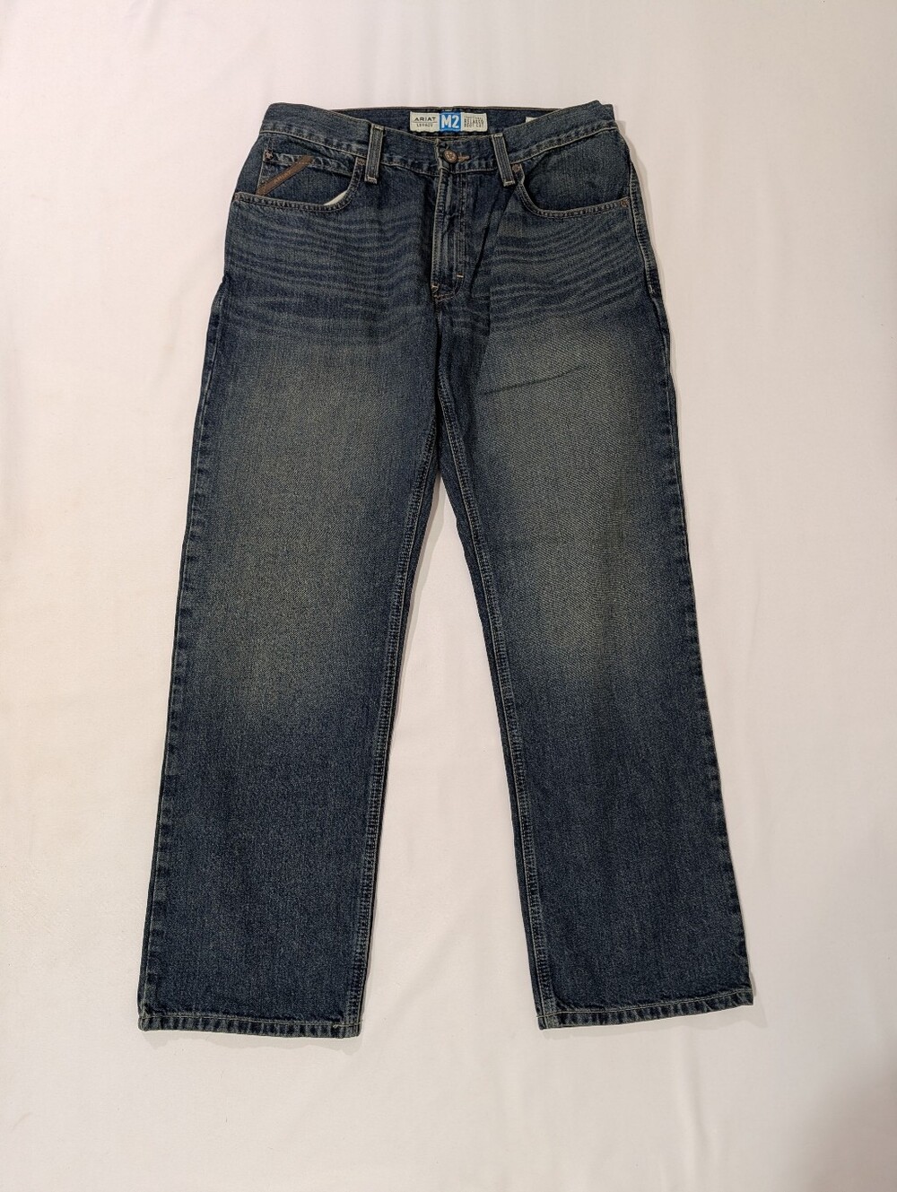 Ariat M2 Legacy Jeans Mens 32x30 Swagger Relaxed Boot Cut Western Cowboy Denim